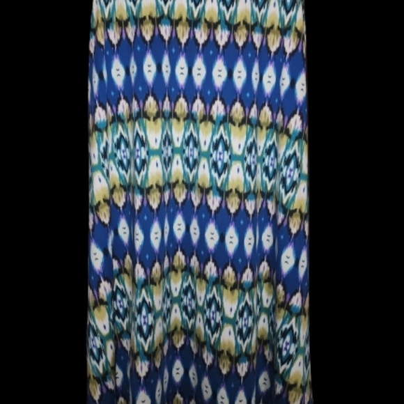 TRIBAL Print Knit Maxi Skirt​ - Picture 3 of 7